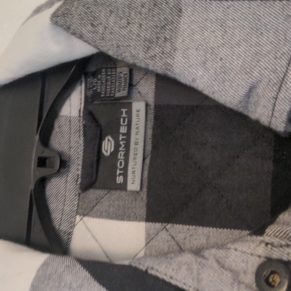 Stormtech natural by nature QPX-1W flannel jacket size women's large - Picture 2 of 10